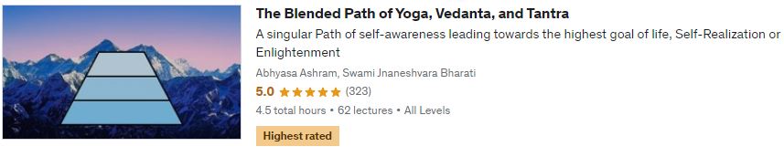 The Blended Path of Yoga, Vedanta, and Tantra tantra course online free